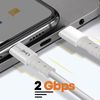 Cable De Carga Rápida Usb-c De 60 W Para Macbook Y Smartphone 1,2 M