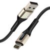 Cable Usb A Lightning Trenzado De Nailon De 1,2 M De Carga Rápida 3a