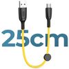 Cable Usb Usb A Micro-usb 25cm