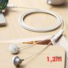 Auriculares Con Micrófono Y Cable De Silicona De 1,2 M