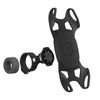 Soporte Casr 360° Giratorio Bicicleta/patinete Para Smartphone De 4-6,7'' Negro