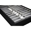 Cama Negra Con Caja De Almacenaje Y Led 140x190 Enfield