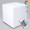 Cubo Led Multicolor Blanca