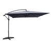 Parasol Excéntrico De 3x3 m - Gris Solenzara