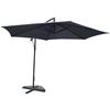 Parasol Excéntrico Ø 300 Cm Gris Porticcio