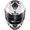 Casco Integral Ridill Mecca - Blanco, Negro Y Rojo Shark Helmets