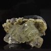Fluorita + Esfalerita De Rusia, Dal'negorsk - Collection Stone Natural Stone, Healing Crystal | 224.0 Ct - Certificado De Autenticidad Incluido | 46 X 37 X 24 Mm