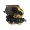 Calcita + Estibnita De China, Loudi, Hunan - Natural Collection Mineral, Rare Raw Crystal | 318.2 Ct - Certificado De Autenticidad Incluido | 49 X 36 X 30 Mm