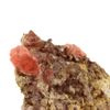 Fluoritis De Rosas + Cuarzo Ahumado De Francia, Chamonix - Piedra Curativa Natural Y Equilibrio Energético | 728.6 Ct - Certificado De Autenticidad Incluido | 100 X 59 X 34 Mm