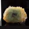 Fluoritis Blanca, Verde Y Violeta + Cuarzo De Francia, Langanac, Haute -loire - Pierre Y Mineral Rare Collection | 116.7 Ct - Certificado De Autenticidad Incluido | 35 X 27 X 22 Mm