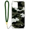 Funda Con Correa Para El Iphone 11 Con Estampado De Camuflaje Guess Verde