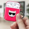 Estuche Silicona Para Airpods Con Mosquetón Choupette Ikonik Karl