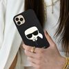 Funda Karl Lagerfeld Iphone 13 Pro Safián Icono Karl Negro