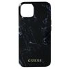 Funda Iphone 13 Pro Max Rígida Contorno Flexible Guess Mármol Negro