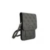 Funda Bolso Cartera De Piel Guess Para Teléfono Modelo 4g Con Logo Triángulo Negra Guwbp4tmgr