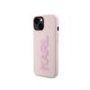 Apple Iphone 15 Plus Caso 3d Caucho Karl Glitter