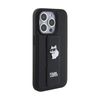 Funda Karl Lagerfeld Para Apple Iphone 14 Pro Color Negro Modelo Gripstand Saffiano Choupette Pin Klhcp14lgsachpk