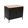 Mueble De Lavabo Orionis  95x55x80 Cm Color Negro Vente-unique