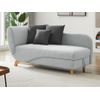 Diván Cama Penelope  160x80x81 Cm Color Gris Claro Vente-unique