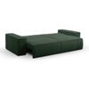 Sofá Cama Amelia  257x102x85 Cm Color Verde Venta-unica