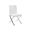 Silla Estándar Caly  47x59.5x90 Cm Color Blanco Venta-unica