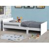 Cama Extensible Zelly  203.6x99.5x60 Cm Color Blanco Vente-unique