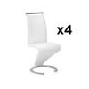 Silla Cantilever Twizy  61x49x100 Cm Color Blanco Venta-unica