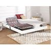 Cama Articulada Eléctrica Lysis  200x180x35 Cm Color Blanco Vente-unique