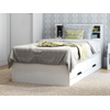 Base De Cama Boris 2 Cajones 99x214x87 Cm Color Blanco Vente-unique