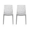 Silla Gruvyer Diademe  52x51x81 Cm Color Blanco Venta-unica