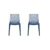 Silla Gruvyer Diademe  52x51x81 Cm Color Azul Venta-unica