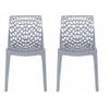 Silla Gruvyer Diademe  51x52x81 Cm Color Gris Venta-unica