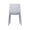 Silla Gruvyer Diademe  51x52x81 Cm Color Gris Venta-unica