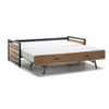 Cama Nido Boston  200x98.5x62 Cm Color Color Natural Claro Vente-unique