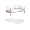 Cama Diván Vivian  207x96x95 Cm Color Rosa Vente-unique