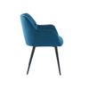 Silla Góndola Pega  58.5x62x78 Cm Color Azul Vente-unique