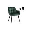 Silla Góndola Pega  58.5x62x78 Cm Color Verde Pino Vente-unique