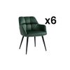 Silla Góndola Pega  58.5x62x78 Cm Color Verde Pino Vente-unique