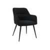 Silla Góndola Heka  59.5x61x78 Cm Color Negro Venta-unica