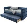 Cama Nido Louise  219x98.5x95.2 Cm Color Azul Oscuro Vente-unique