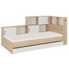 Cama Clásica Armand 1 Cajón 221x120x104 Cm Color Color Natural Claro Vente-unique