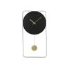 Reloj De Pared Fastina  31x2.2x60 Cm Color Negro, Dorado Vente-unique