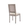 Silla Medallón Luis Xvi Amboisette  50x60x95 Cm Color Beige Venta-unica