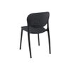 Silla Estándar Caretane  46x51x81.5 Cm Color Negro Venta-unica