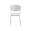 Silla Estándar Caretane  46x51x81.5 Cm Color Blanco Venta-unica