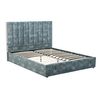 Base De Cama Feroya  175x216x122.5 Cm Color Azul Verdoso Vente-unique