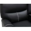 Sofá Relax Canby  253x223x96.5 Cm Color Negro Venta-unica