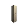 Columna De Baño Stefanie  30x30x120 Cm Color Topo Vente-unique