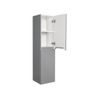 Columna De Baño Stefanie  30x30x120 Cm Color Gris Vente-unique