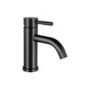 Grifo De Lavabo Salavan  5.1x16.3x17 Cm Color Negro Vente-unique